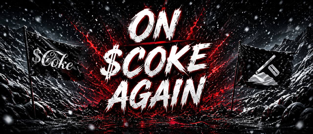 On $COKE Again banner
