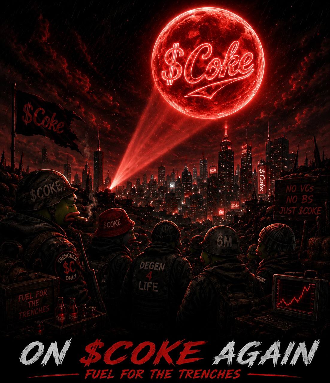 On $COKE Again · the trenches